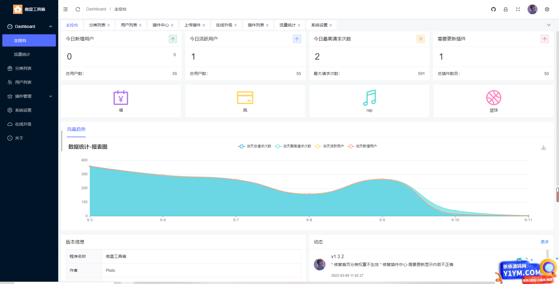 2024最新在线工具箱网站系统源码插图1