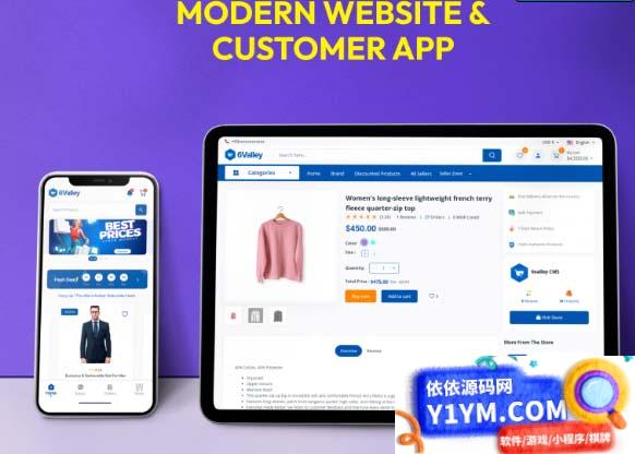 6Valley 14.2 免授权php – 跨境电商在线商城 – 完整的电子商务APP端和web端程序插图3